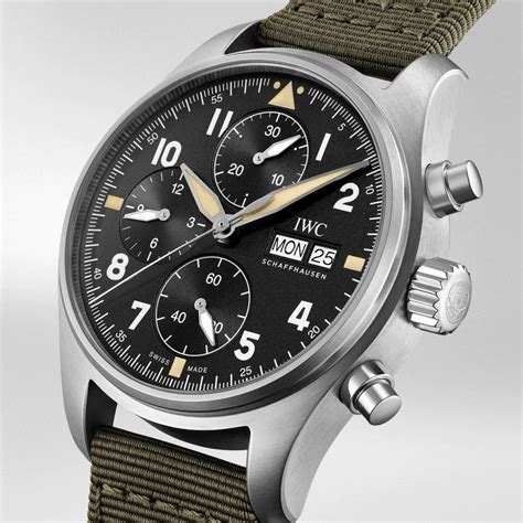 iwc big pilot spitfire|iwc pilot spitfire chronograph review.